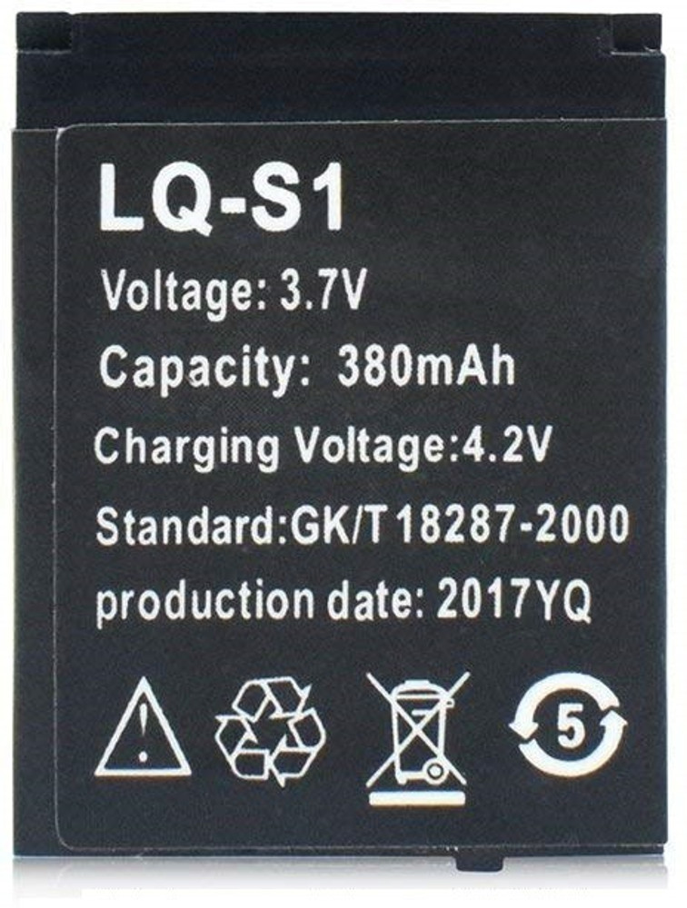 BuyKarNow 380mAh LQ S1 for DZ09 Smartwatch Smart Watch Battery