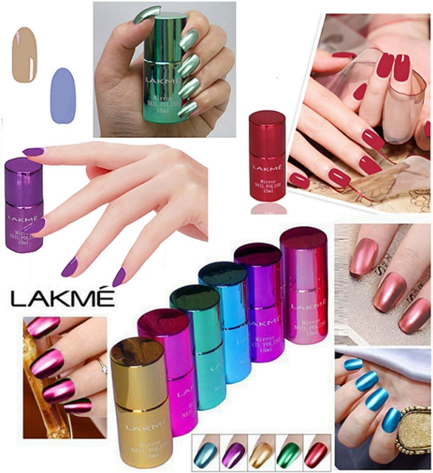 Buy Lakme Absolute Gel Stylist Nail Color, Royalty, 12ml Online | Purplle