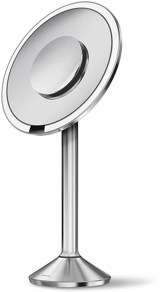 simplehuman Sensor Mirror Pro 8 Inch Round 5X 10X Magnification Adjustable Price in India Buy simplehuman Sensor Mirror Pro 8 Inch Round 5X 10X Magnification Adjustable Online In India