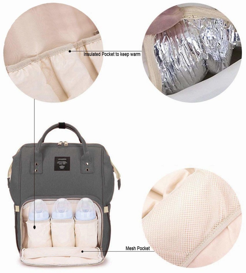Trendy Dukaan Diaper Bag/Mother Backpack for Travel (Light Blue