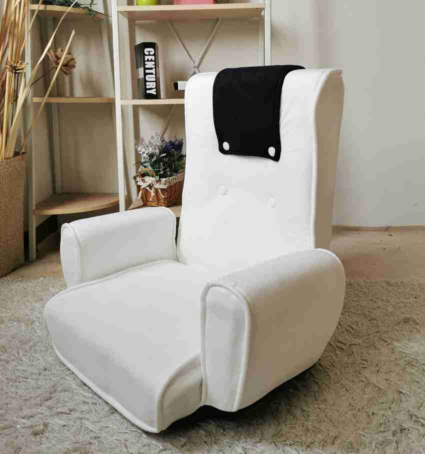White best sale recliner chair