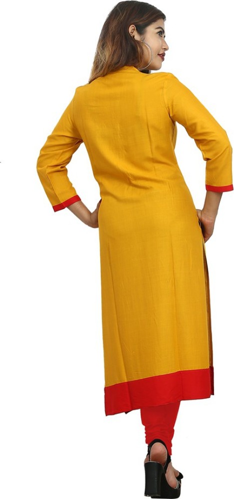 Buy Yellow Leggings for Women by ZRI Online