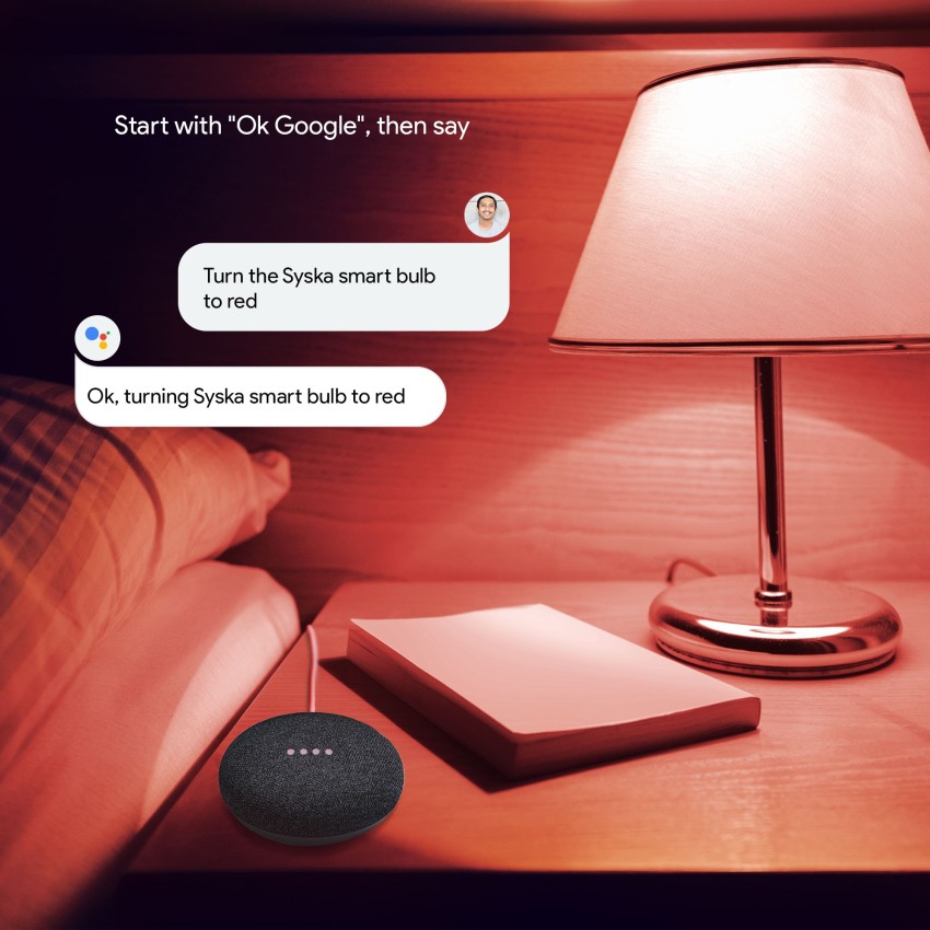 Ok google hot sale turn on lamp