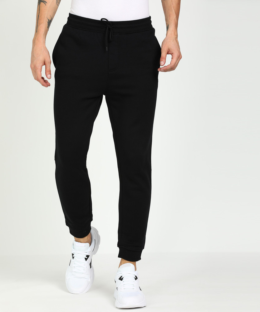 Tommy hilfiger track pants hotsell black