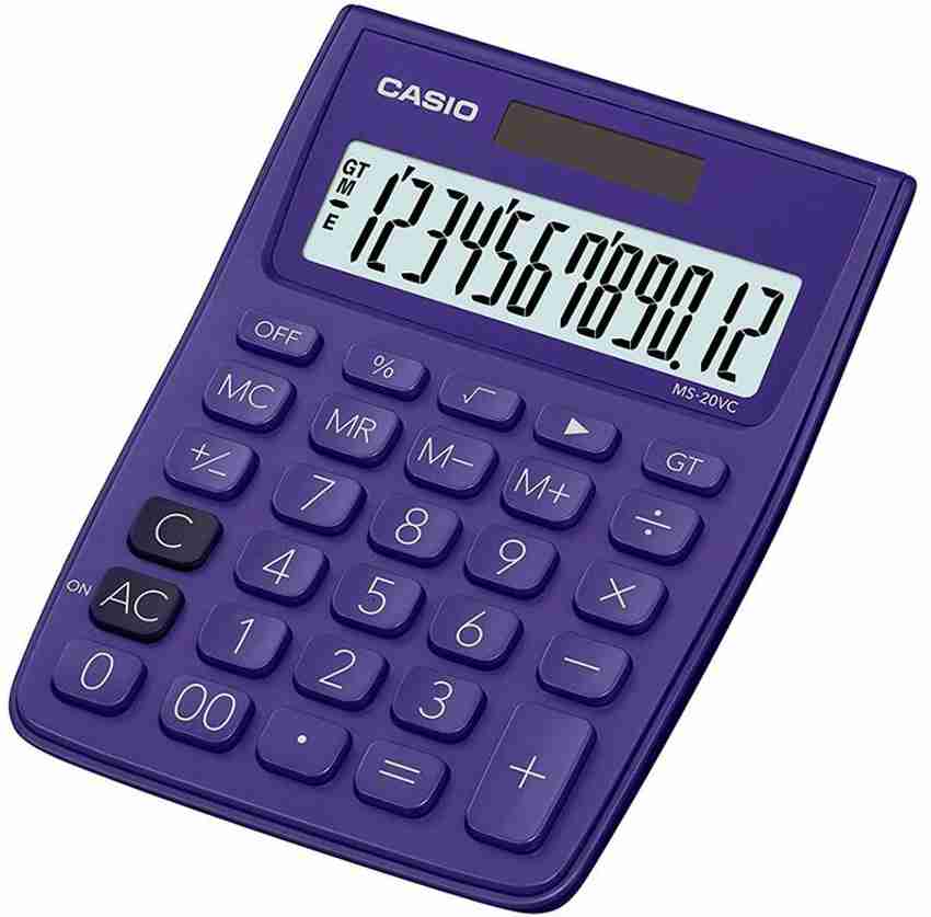 Flipkart CASIO MS 20VC PL Desktop Basic Calculator Basic