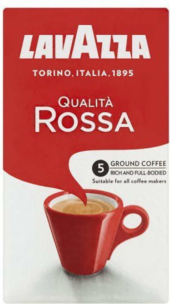 Lavazza Qualita Rossa (Imported) Roast & Ground Coffee Price in India - Buy Lavazza  Qualita Rossa (Imported) Roast & Ground Coffee online at