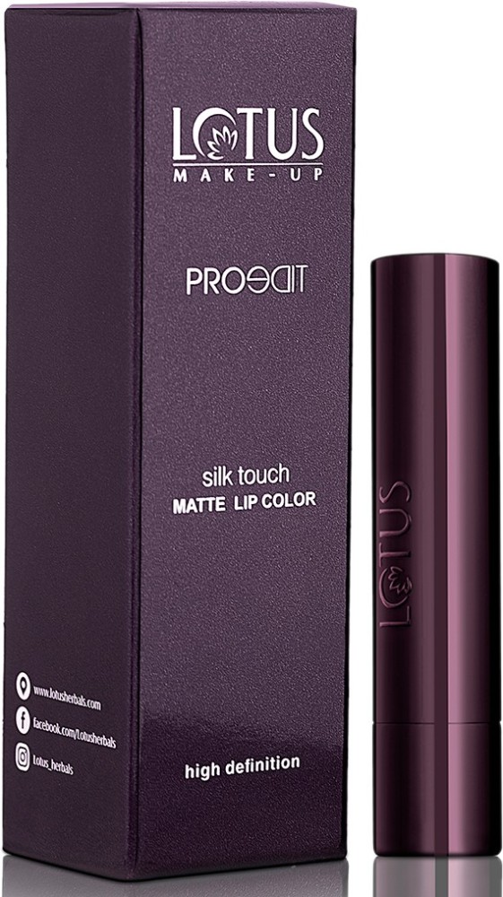 Buy Lotus Makeup Proedit Silk Touch Matte Lip Color bare Nude Sm13