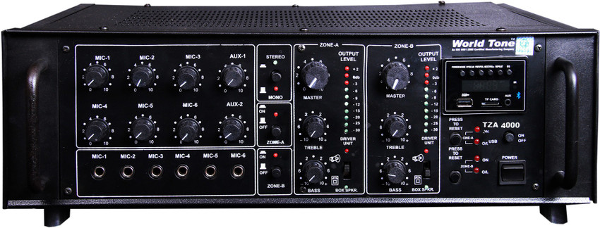 world tone TZA 4000 Bass Amplifier Price in India Buy world tone