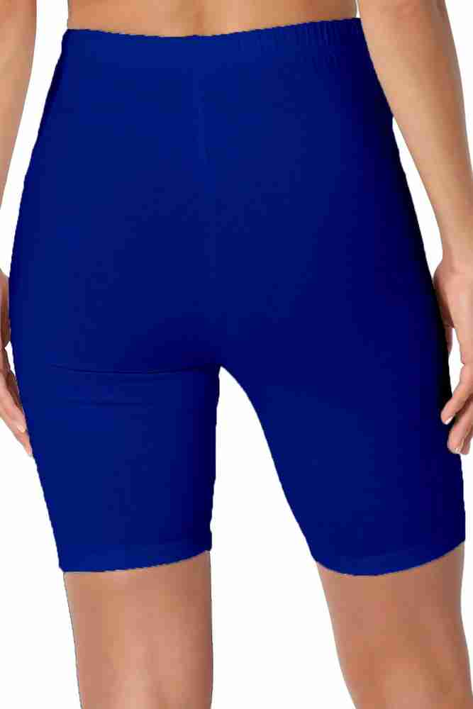 Royal blue bike hotsell shorts