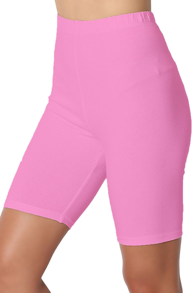 Lili Solid Women Pink Cycling Shorts Buy Lili Solid Women Pink