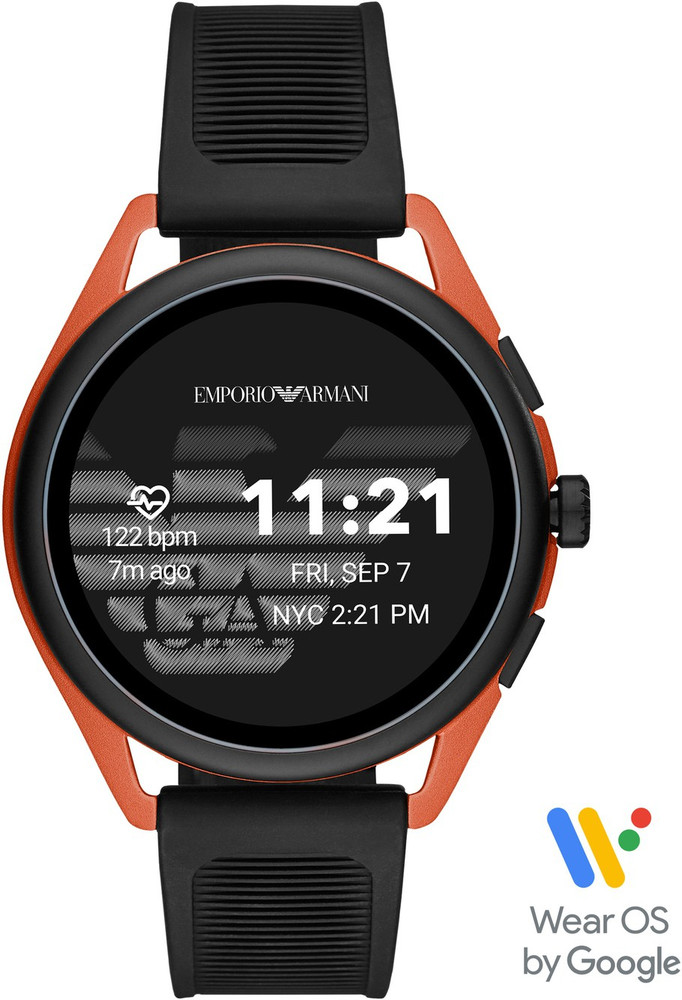 Wear os armani best sale