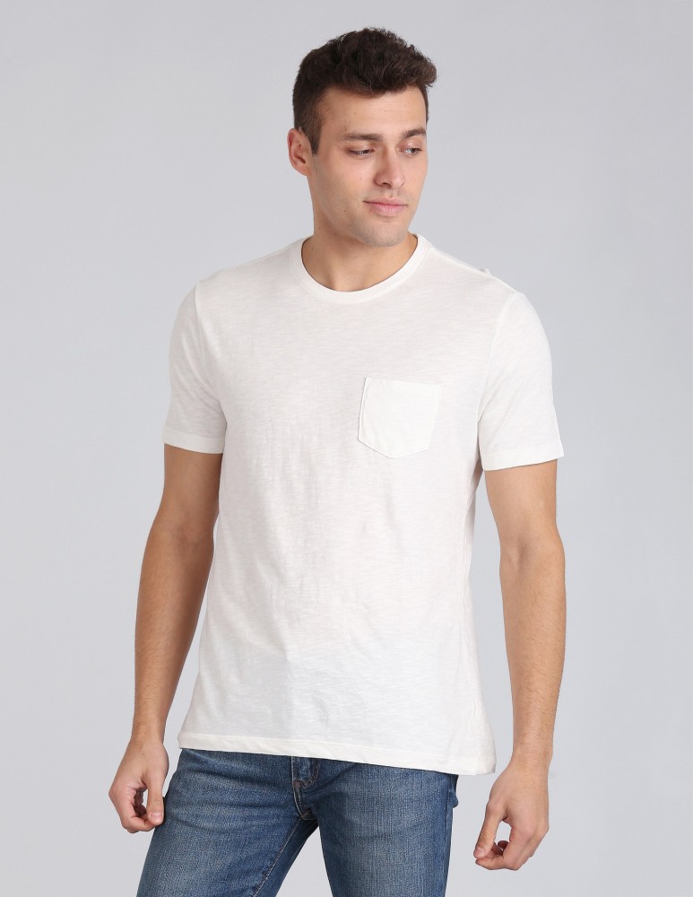 Gap mens deals white t shirt