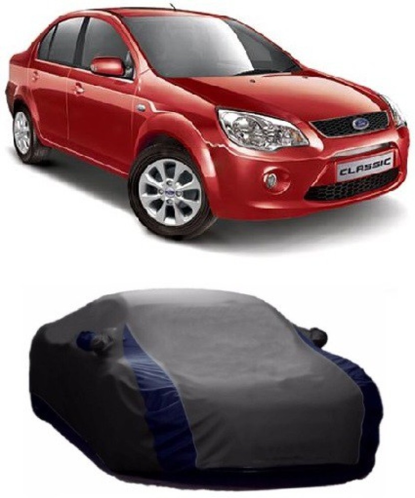 JBR Car Cover For Ford Fiesta Old (With Mirror Pockets) Price in