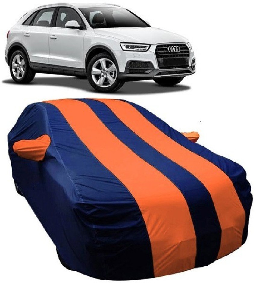 DgTrendz Car Cover For Audi Q3 (With Mirror Pockets) Price in