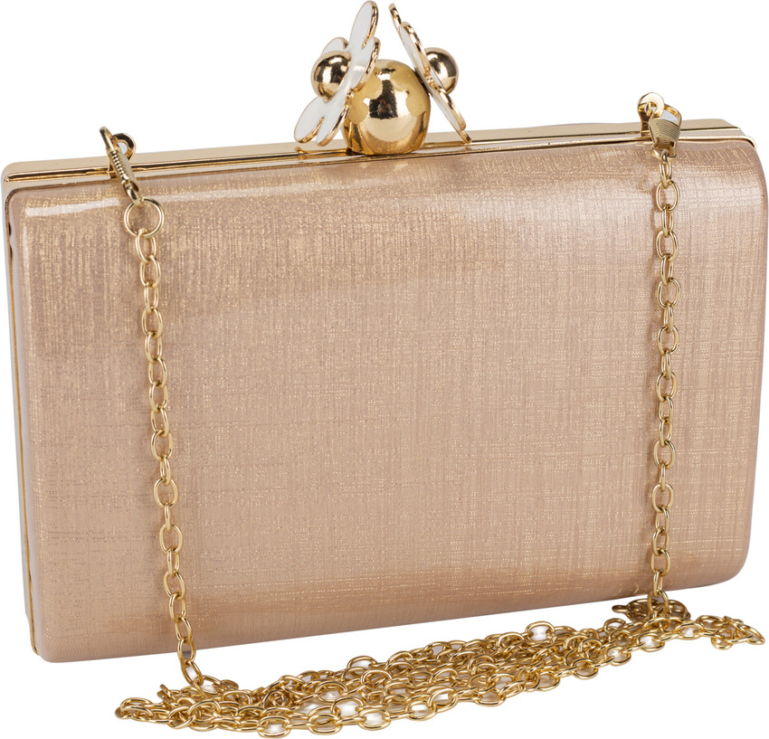 DAKS Party Beige Clutch BEIGE Price in India Flipkart