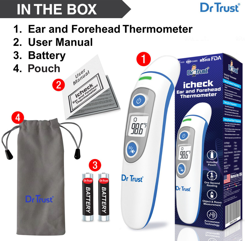 Dr. Trust USA i check Clinical Digital Forehead Ear Infrared