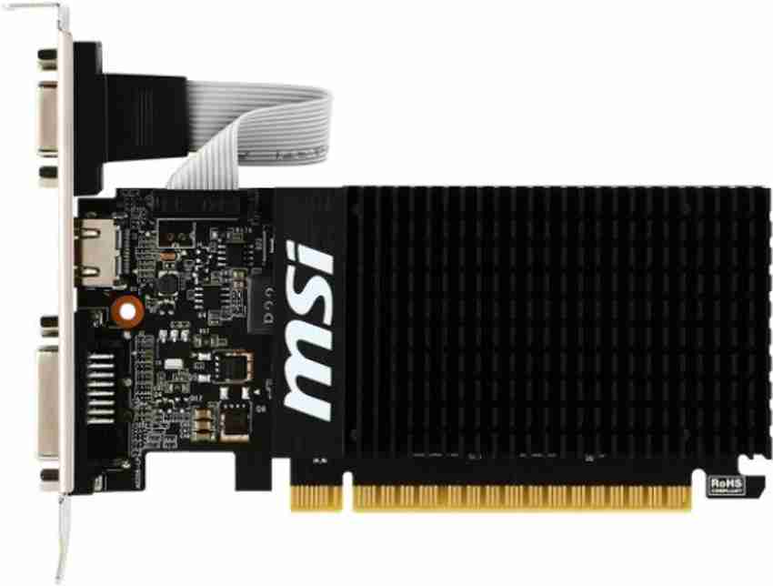 MSI NVIDIA GeForce GT 710 2 GB DDR3 Graphics Card MSI Flipkart
