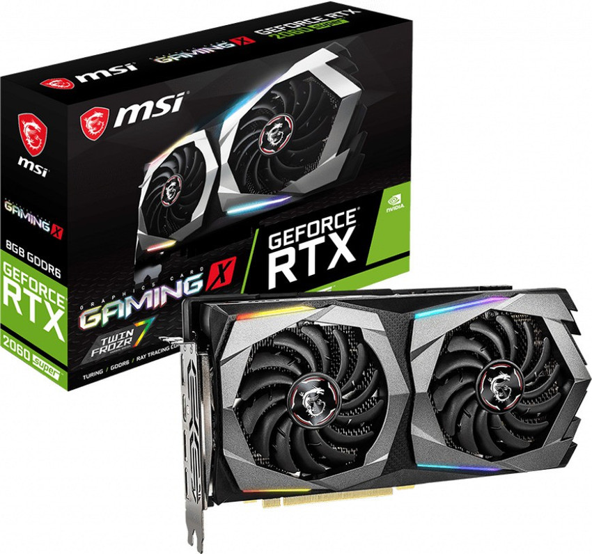 MSI GeForce RTX 2060 SUPER GAMING X GDDR6 8 GB NVIDIA Chipset 256 
