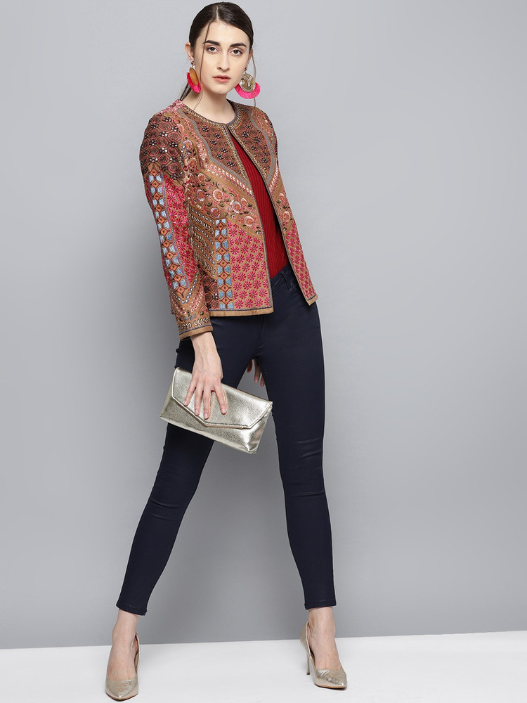LABEL RITUKUMAR Full Sleeve Embroidered Women Jacket Buy LABEL