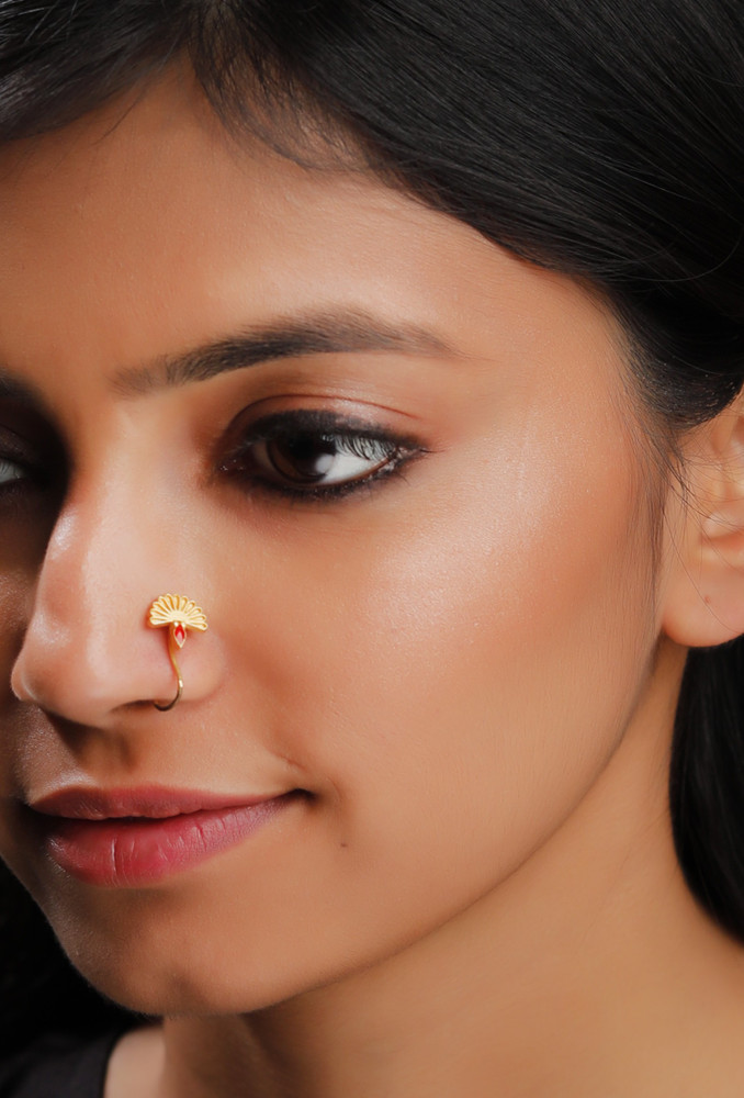 TJORI Brass Nose Ring Price in India Buy TJORI Brass Nose Ring