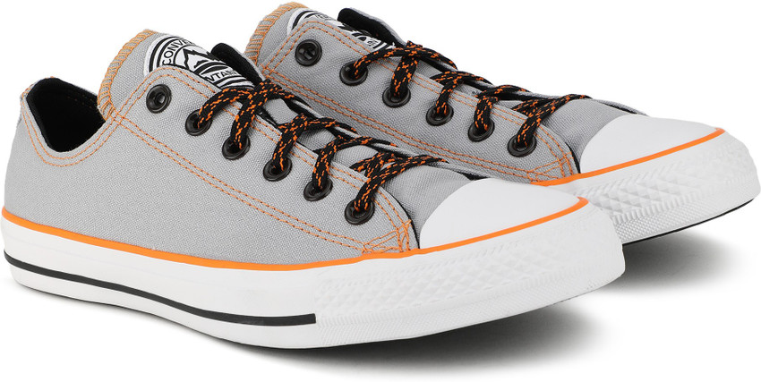 Grey and orange converse new arrivals