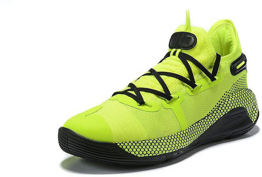 curry 6 black green