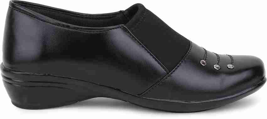 Office ladies black boots deals