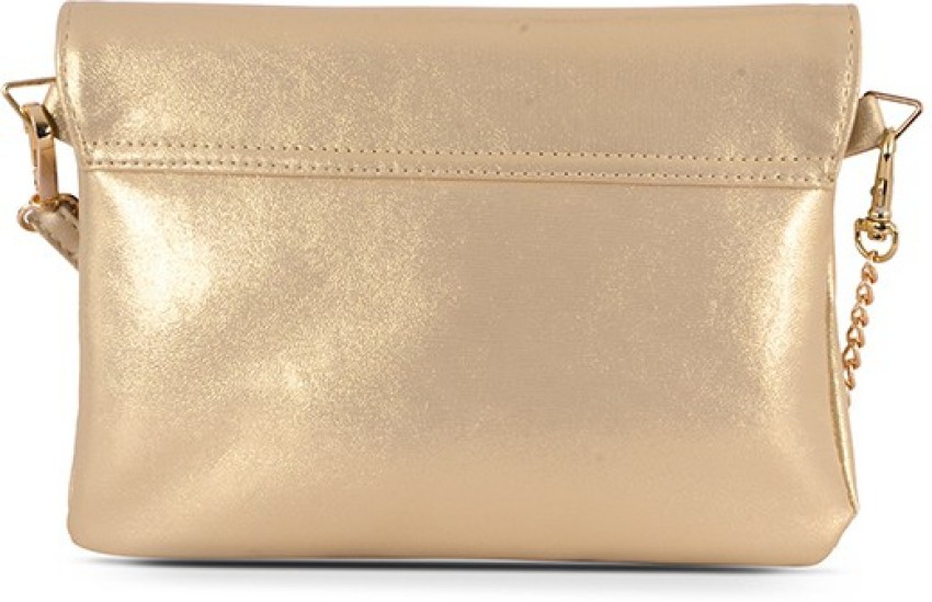 Baggit Beige Sling Bag L DEBBIL Y G Z PRECIOUS GOLD GOLD XS CLUTCH Gold Price in India Flipkart