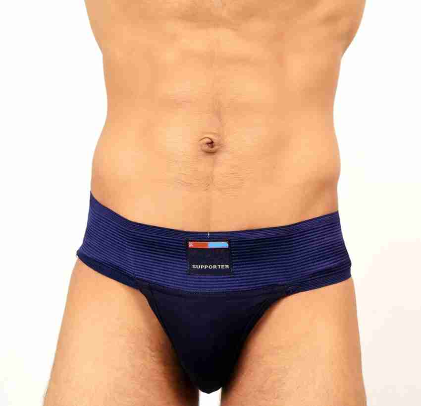 Buy VELLORA® Gym Cotton Supporter Back Covered with Cup Pocket Athletic Fit  Brief Multi Sport Underwear