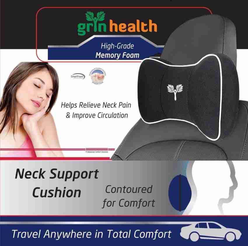Car Seat Supports Pillow Back Lumbar Cushion Headrest Neck Support Memory  Foam Lower Back Pain Orthopedics Body Pillow