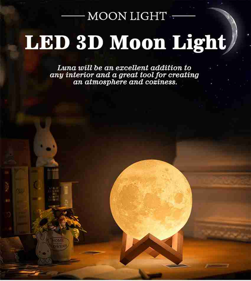 Flipkart moon lamp cheap