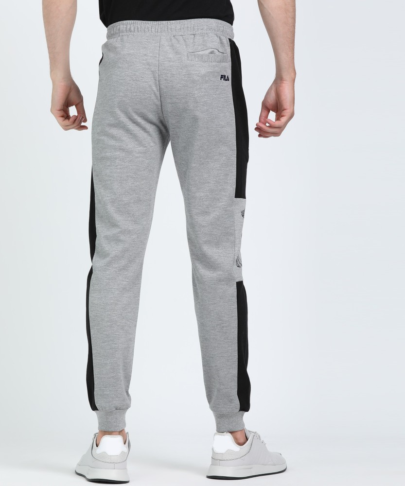 FILA Printed Men Black, Grey Track Pants - Buy FILA Printed Men Black, Grey  Track Pants Online at Best Prices in India