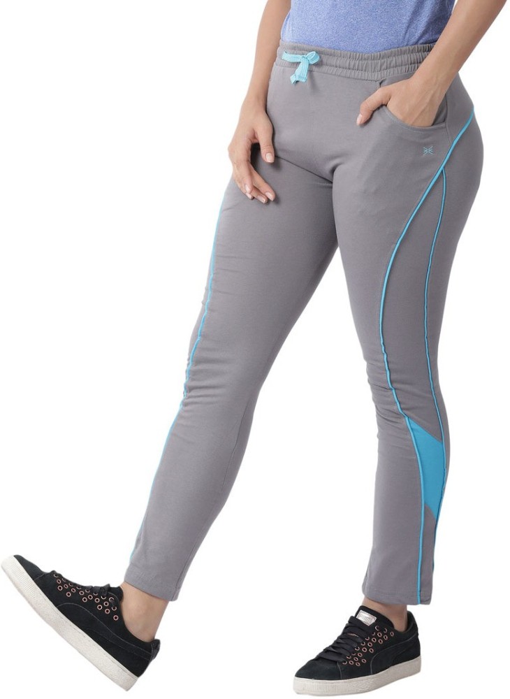 DIXCY SCOTT SLIMZ Solid Women Grey Track Pants Buy DIXCY SCOTT