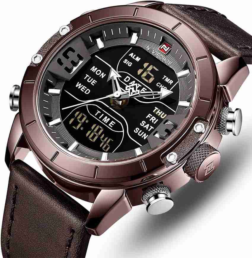 Naviforce store genuine leather