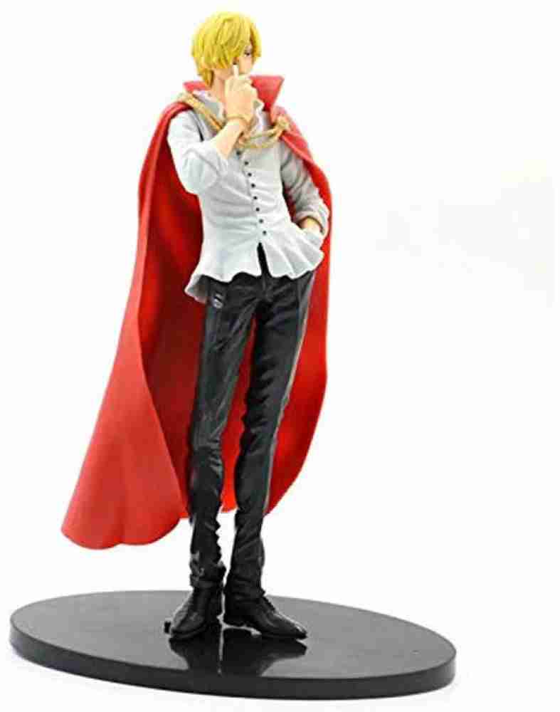 Anime ONE PIECE Vinsmoke Sanji Red Cloak Figure Model Toy No Box Gift