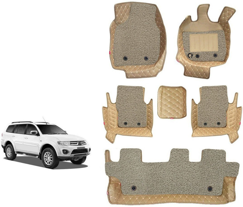 elegant Leatherite 7D Mat For Mitsubishi Pajero Sport Price in