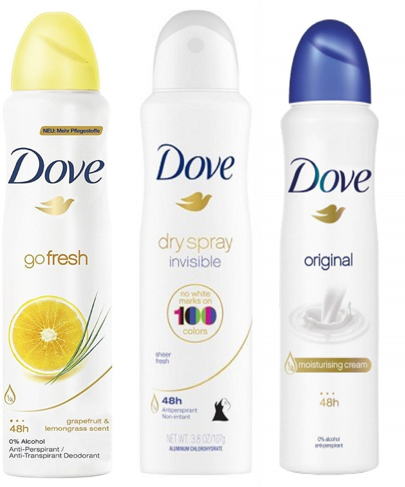 Dove deodorant shop spray invisible dry