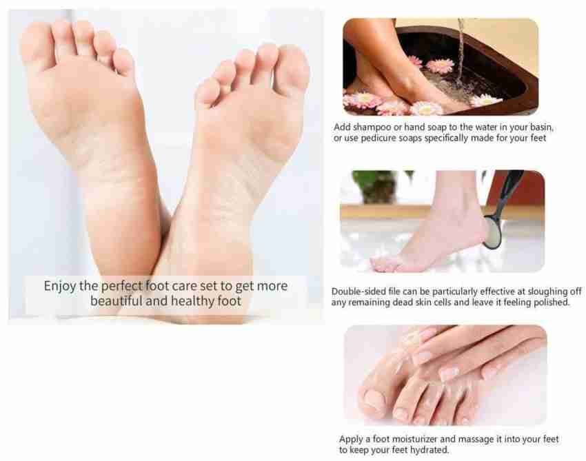 Foot Callus Removerstainless Steel Foot File Exfoliating Pedicure Device, Heel  Scraper For Cracked Heels