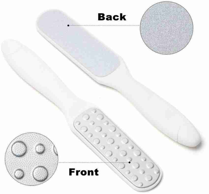1pc Giant Stainless Steel Foot File Callus Remover, Foot Scrubber