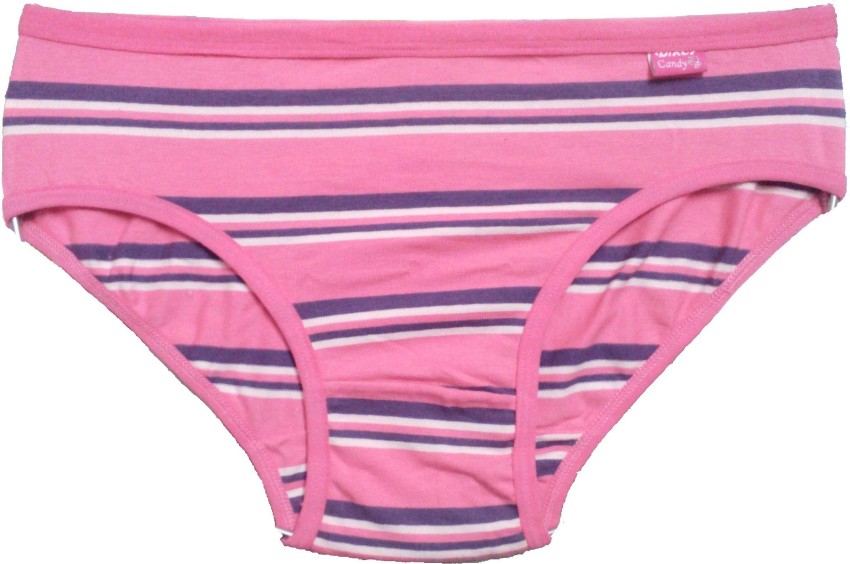 Slimz Women Cotton Candy Stripes (Coloured) Panty