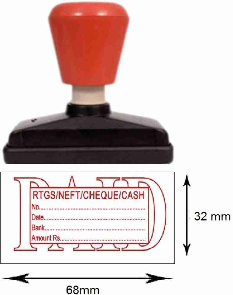 ashvin pre ink paid rubber stamp Price in India Buy ashvin pre