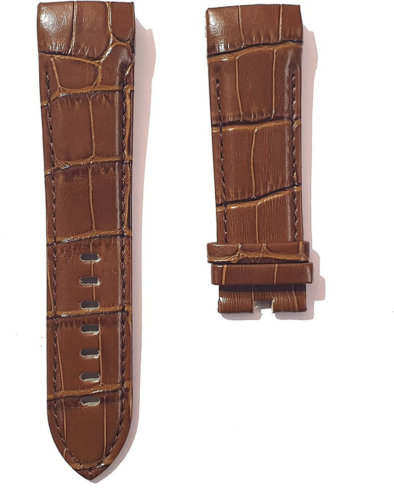 UVARI CORUM BROWN LEATHER WATCH STRAP 24 mm Genuine Leather Watch Strap Price in India Buy UVARI CORUM BROWN LEATHER WATCH STRAP 24 mm Genuine Leather Watch Strap online at Flipkart