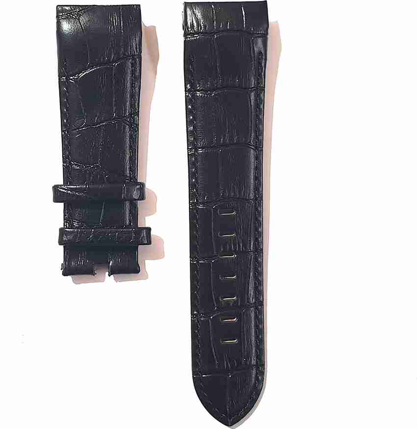 UVARI CORUM BLACK LEATHER WATCH STRAP 24 mm Genuine Leather Watch Strap Price in India Buy UVARI CORUM BLACK LEATHER WATCH STRAP 24 mm Genuine Leather Watch Strap online at Flipkart
