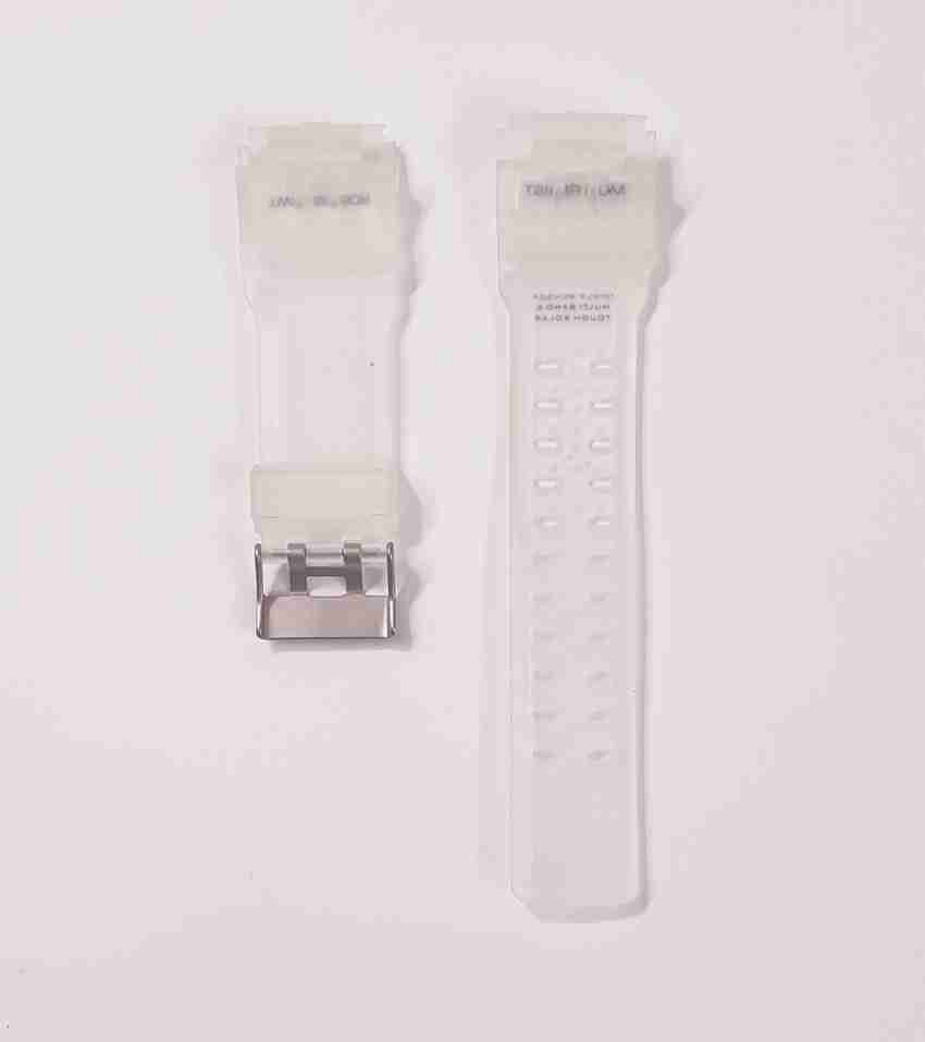 Casio watch white outlet strap