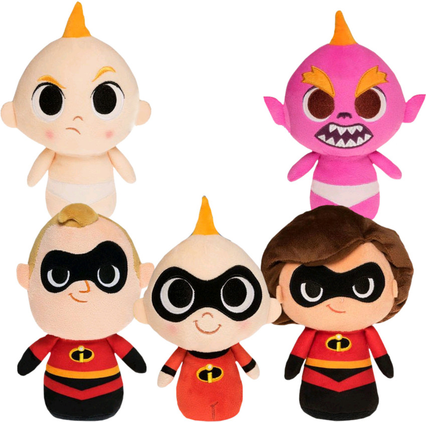 Toy Mela incredible Jack Jack Parr Elastigirl Soft Toys Plush Stuffed Toys Set incredible Jack Jack Parr Elastigirl Soft Toys Plush Stuffed Toys Set Buy Mr. Incredible Jack Jack Parr Elastigirl toys i...