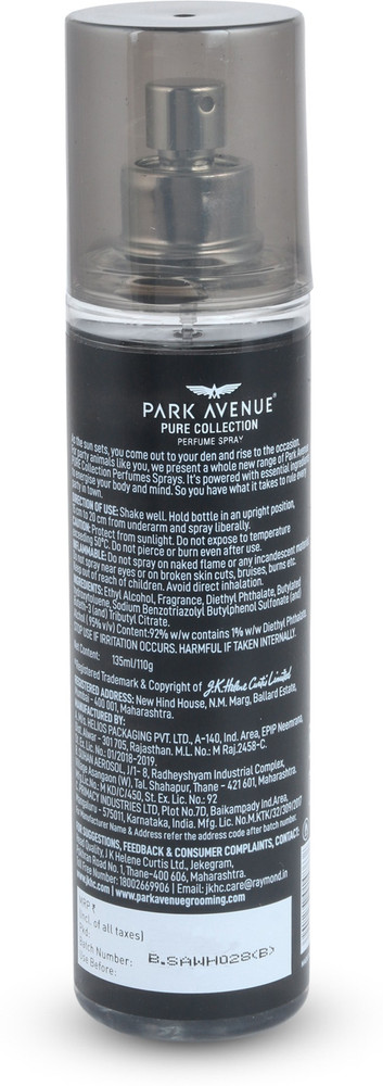 Park avenue deals black perfume