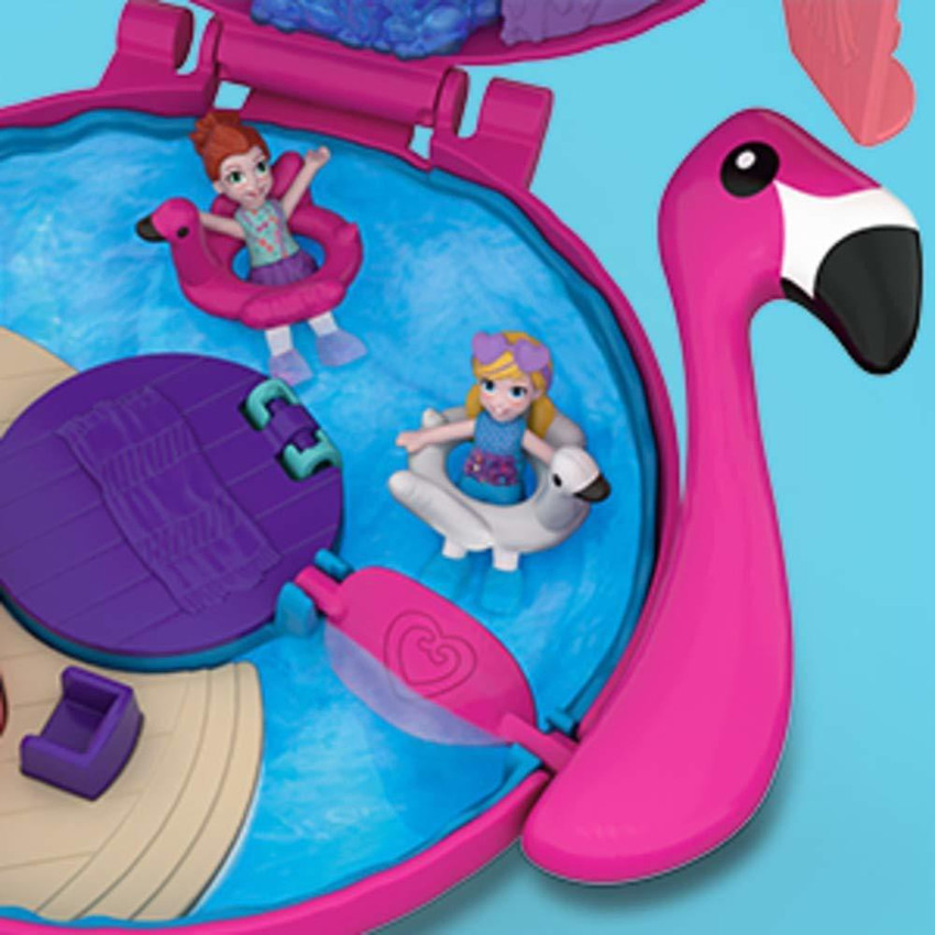 Polly pocket outlet flamingo compact
