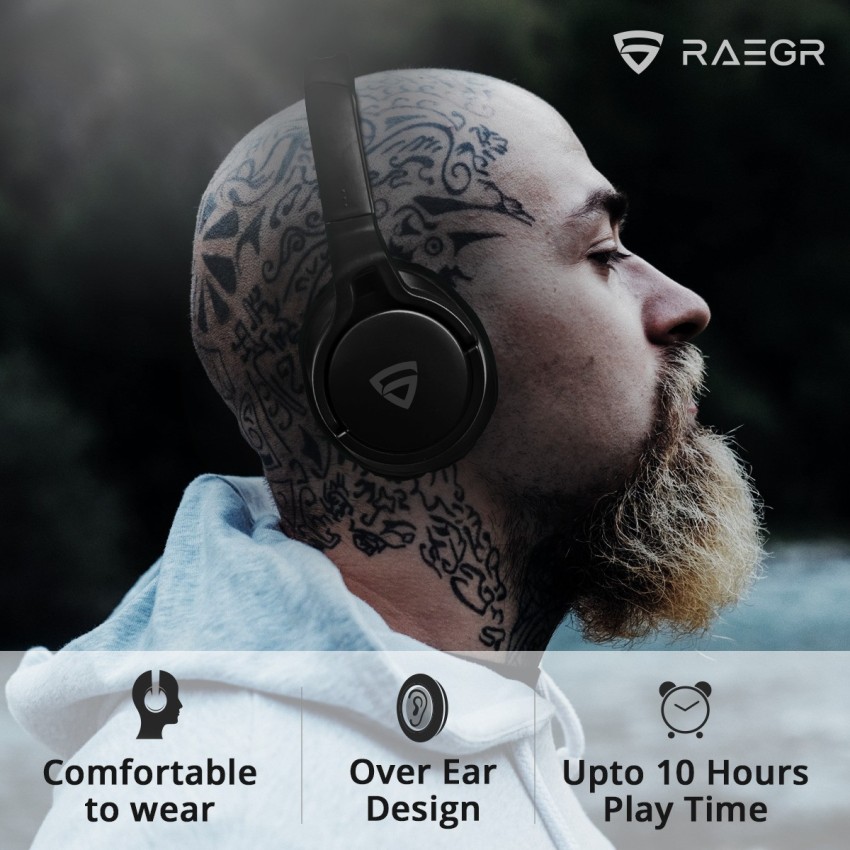 RAEGR 250 Wireless Bluetooth Earphones Bluetooth Headset Price in