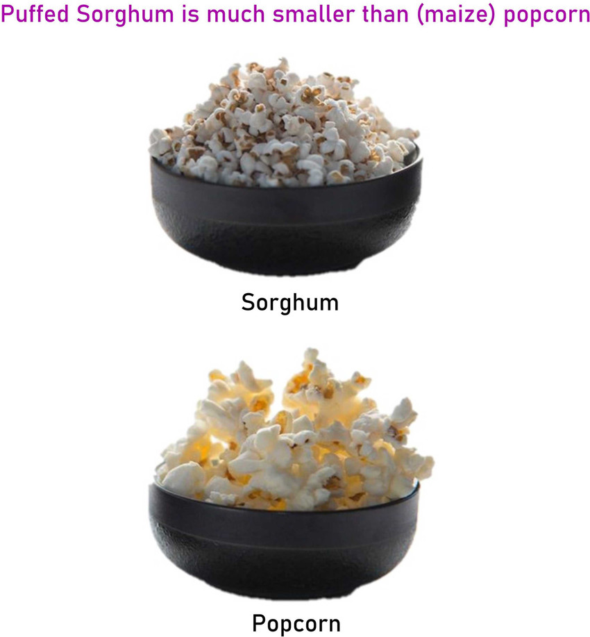 Sorghum popcorn shop