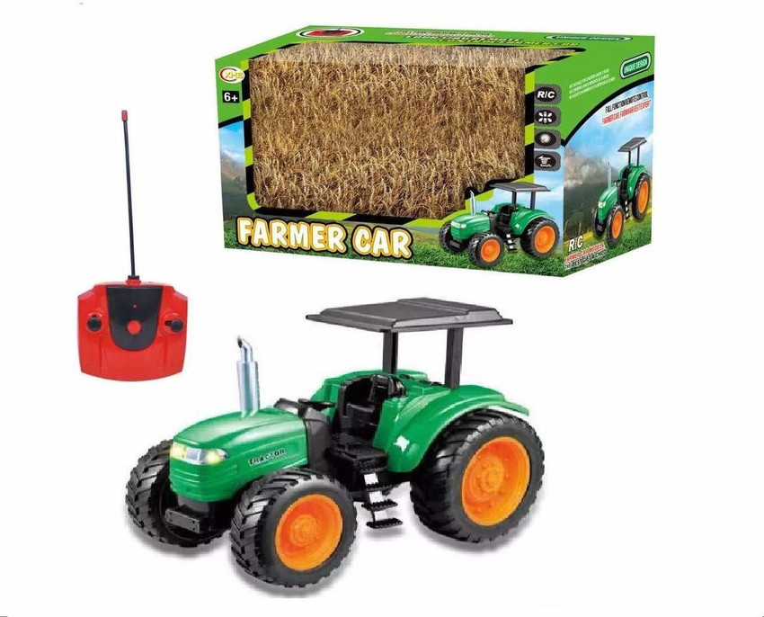 IndusBay Remote Control RC Farm Tractor Toy Remote Control RC